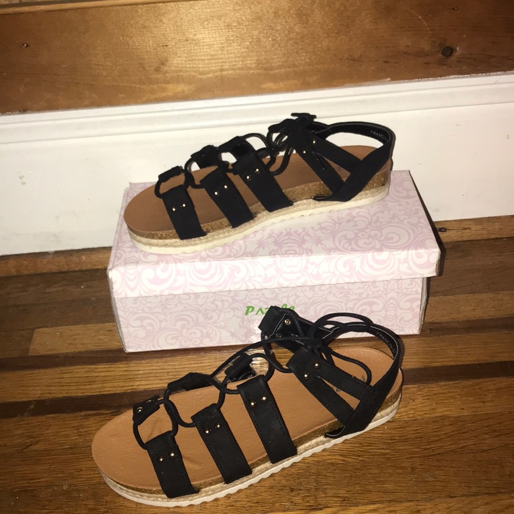 Beautiful night black shoes